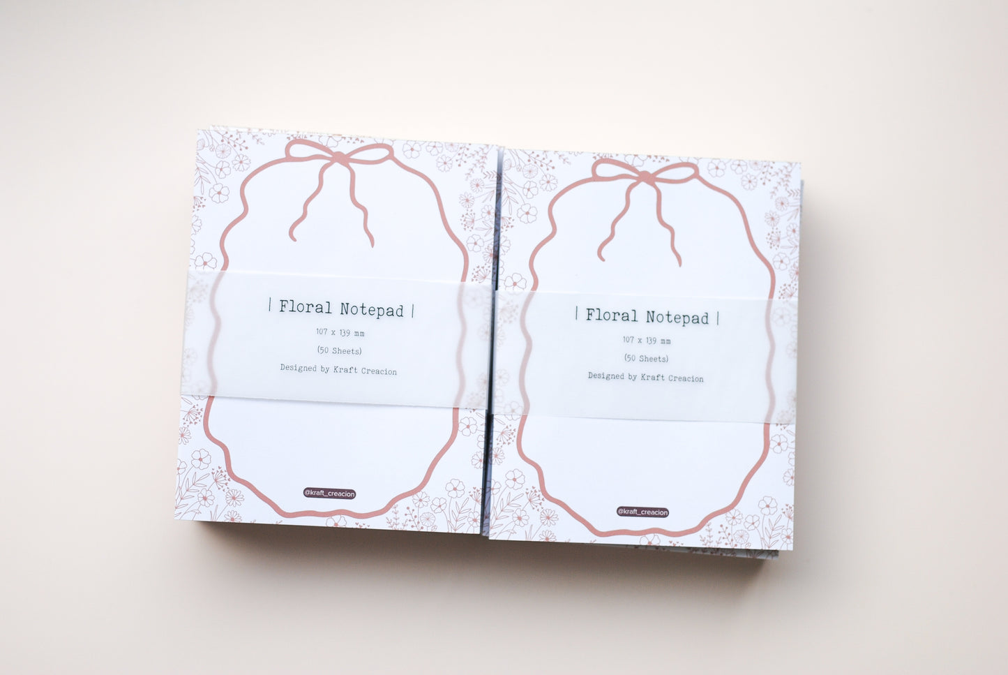 Floral Notepads