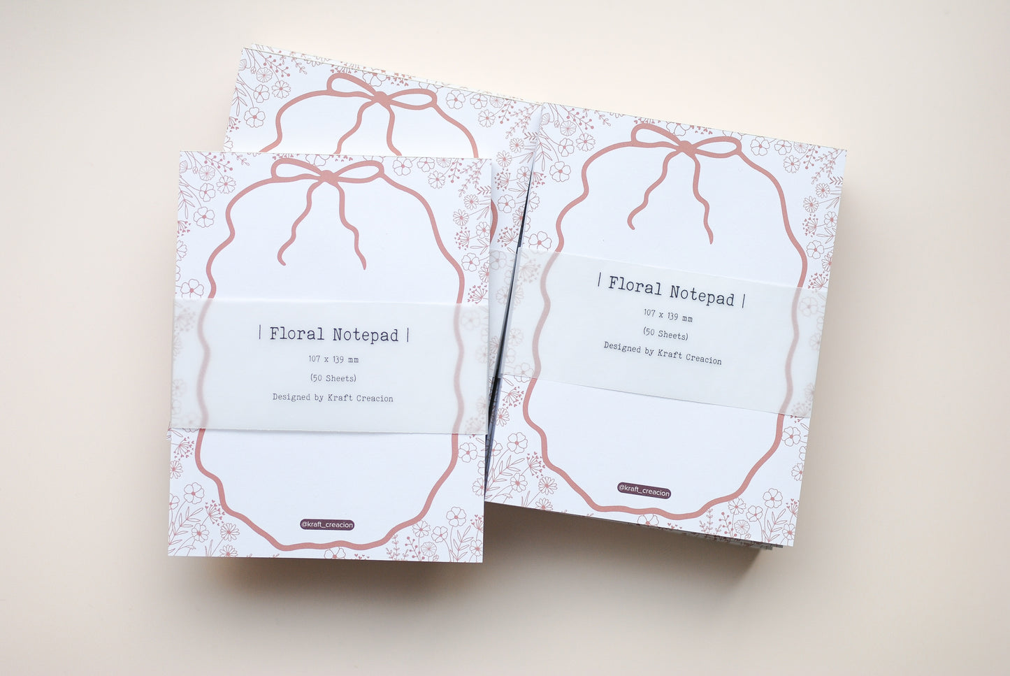 Floral Notepads