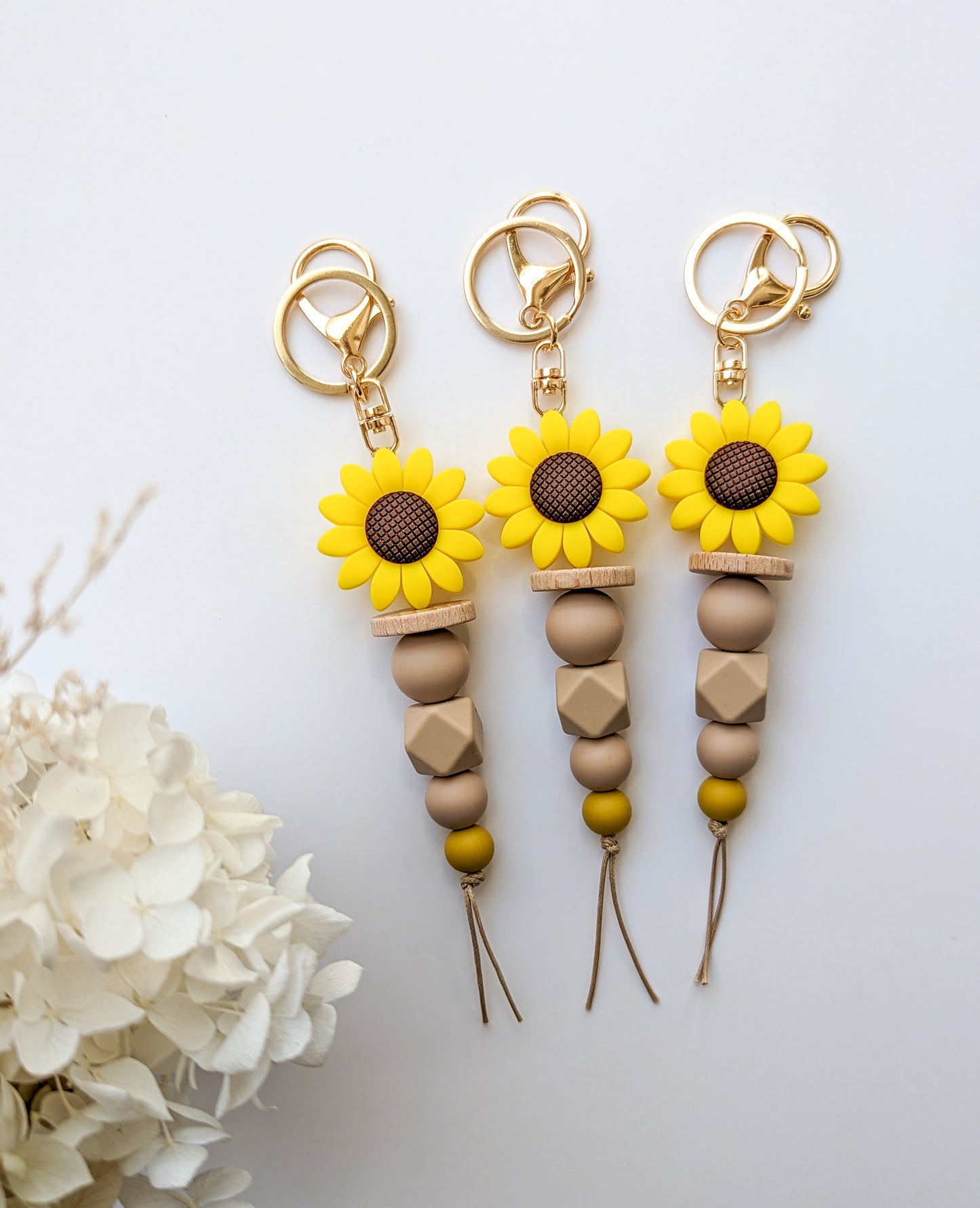 Sunflower Keyrings