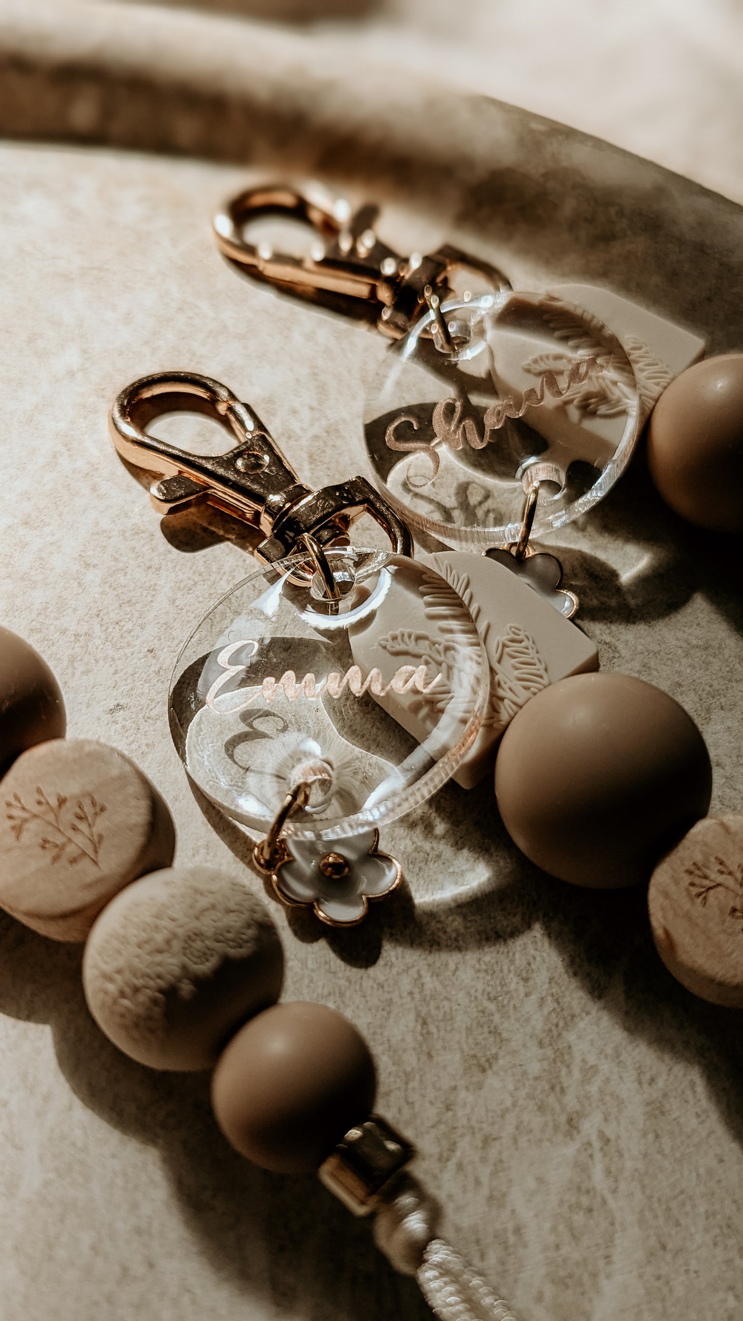 JJ Plant Embossed Arch Keyrings