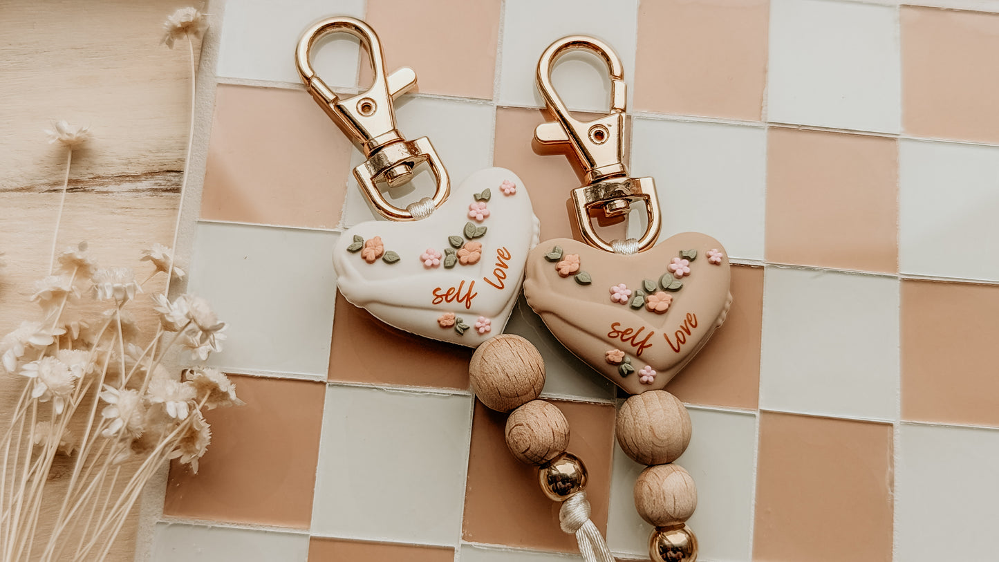 'Self love' Keyrings
