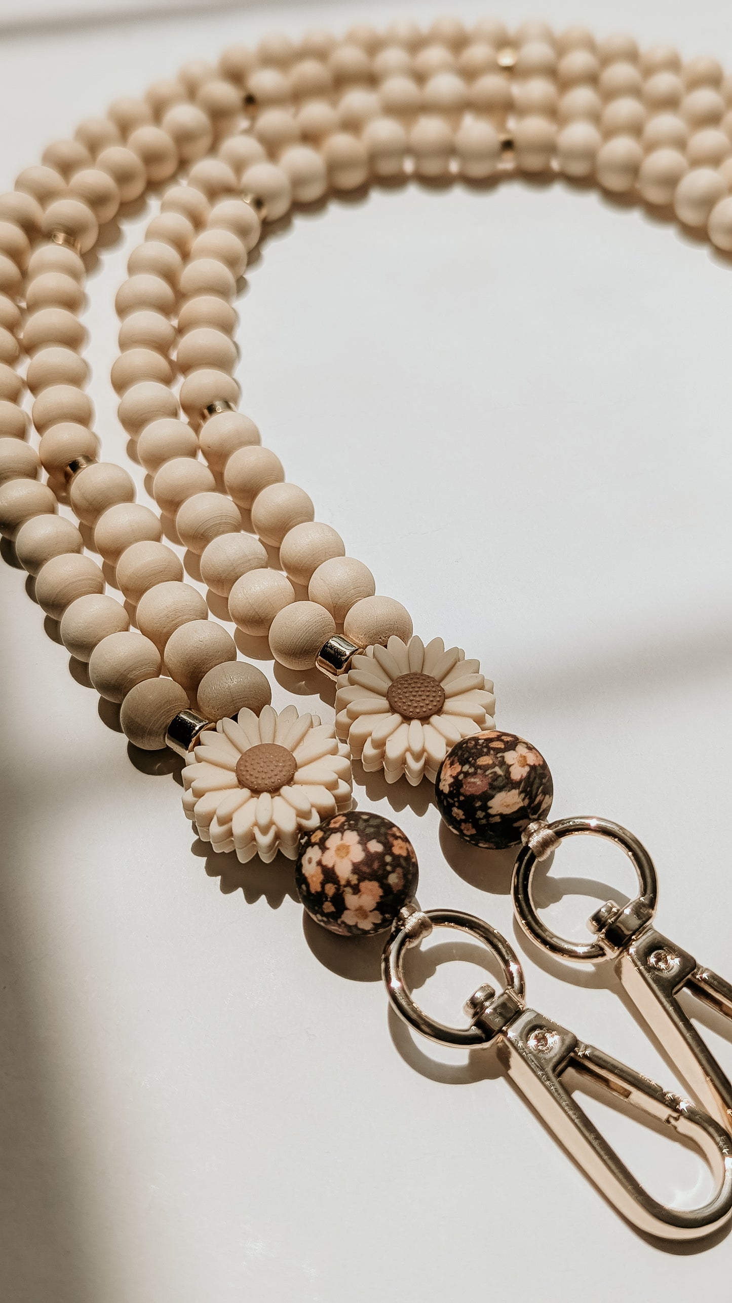Wooden Beaded Lanyards
