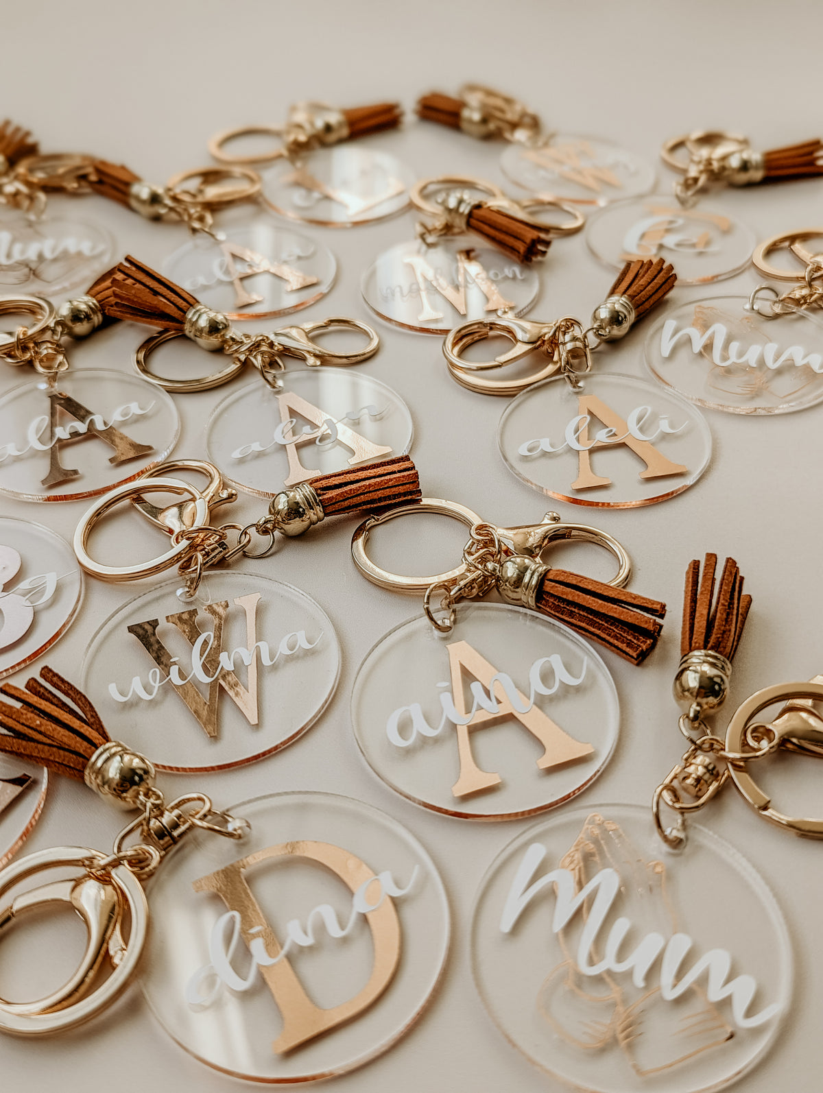 Key Rings Only Personalised Acrylic Keyrings – Kraft Creacion