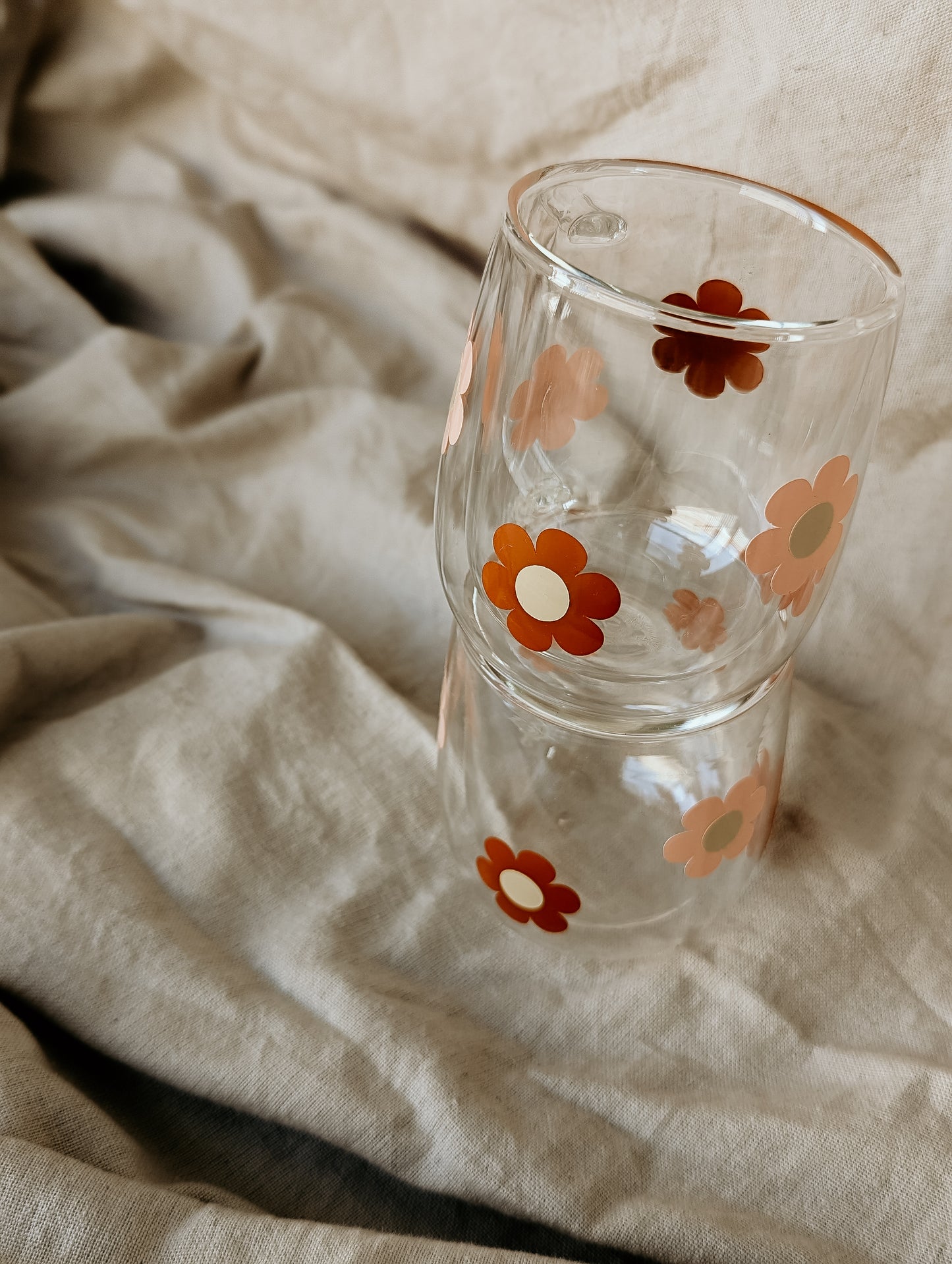 Multicoloured Daisy Mugs