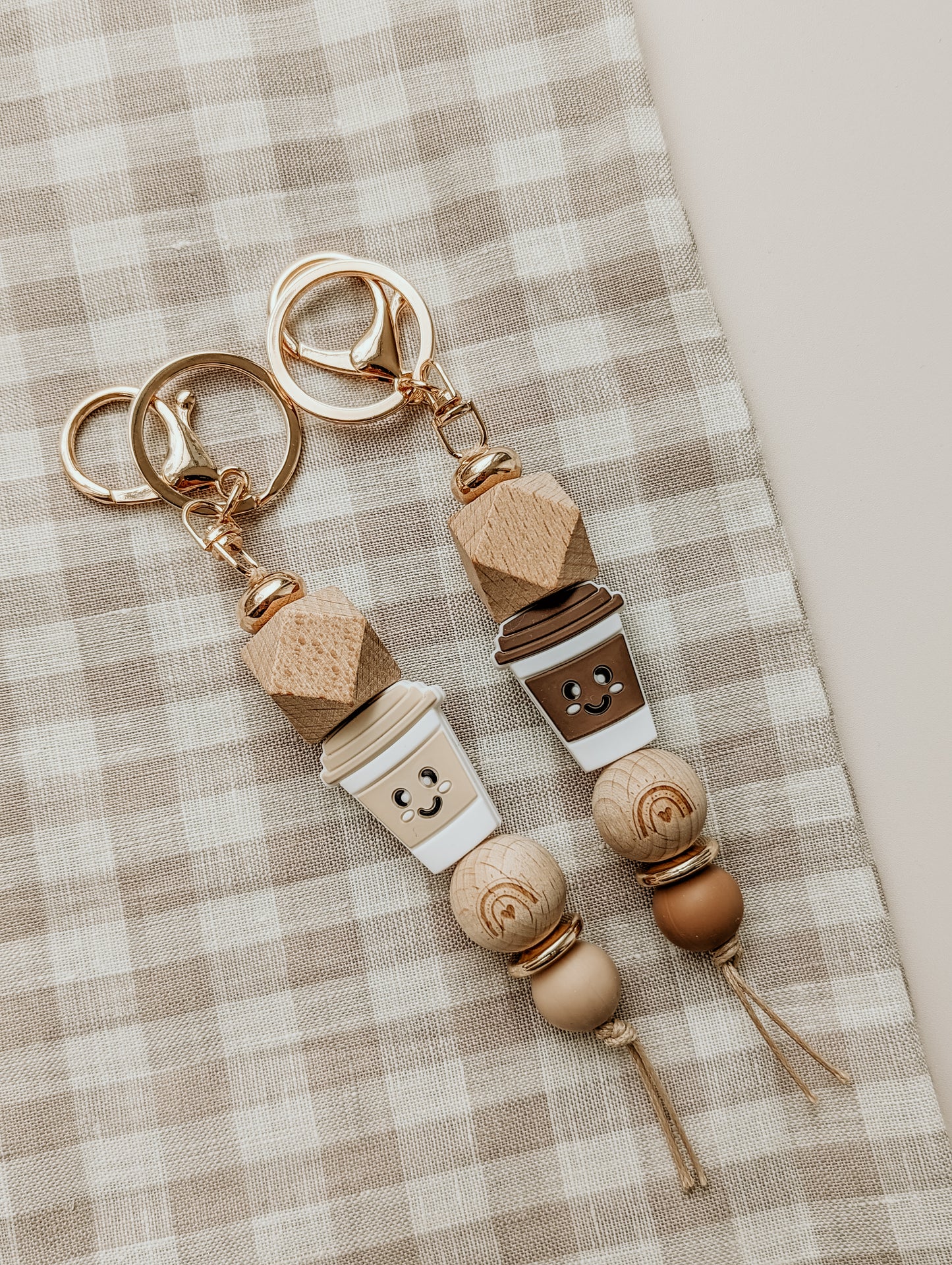 Lovers of Coffee Keyrings