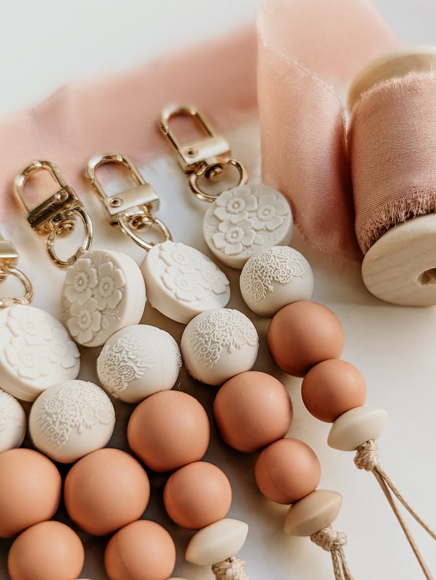 Mini Floral Keyrings