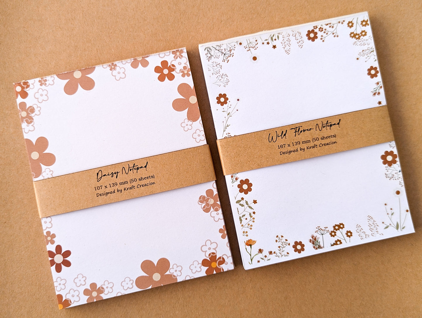 Floral Notepads