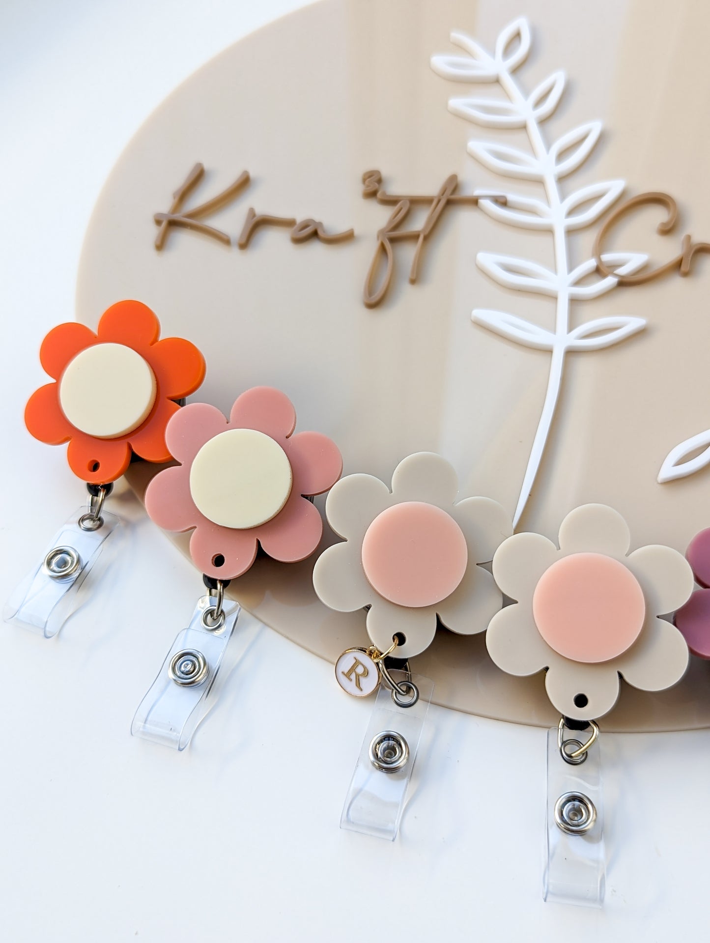 Daisy Retractable Badge Holders