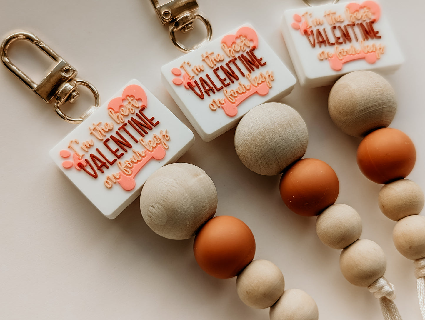 Fur Mama Valentine Keyrings