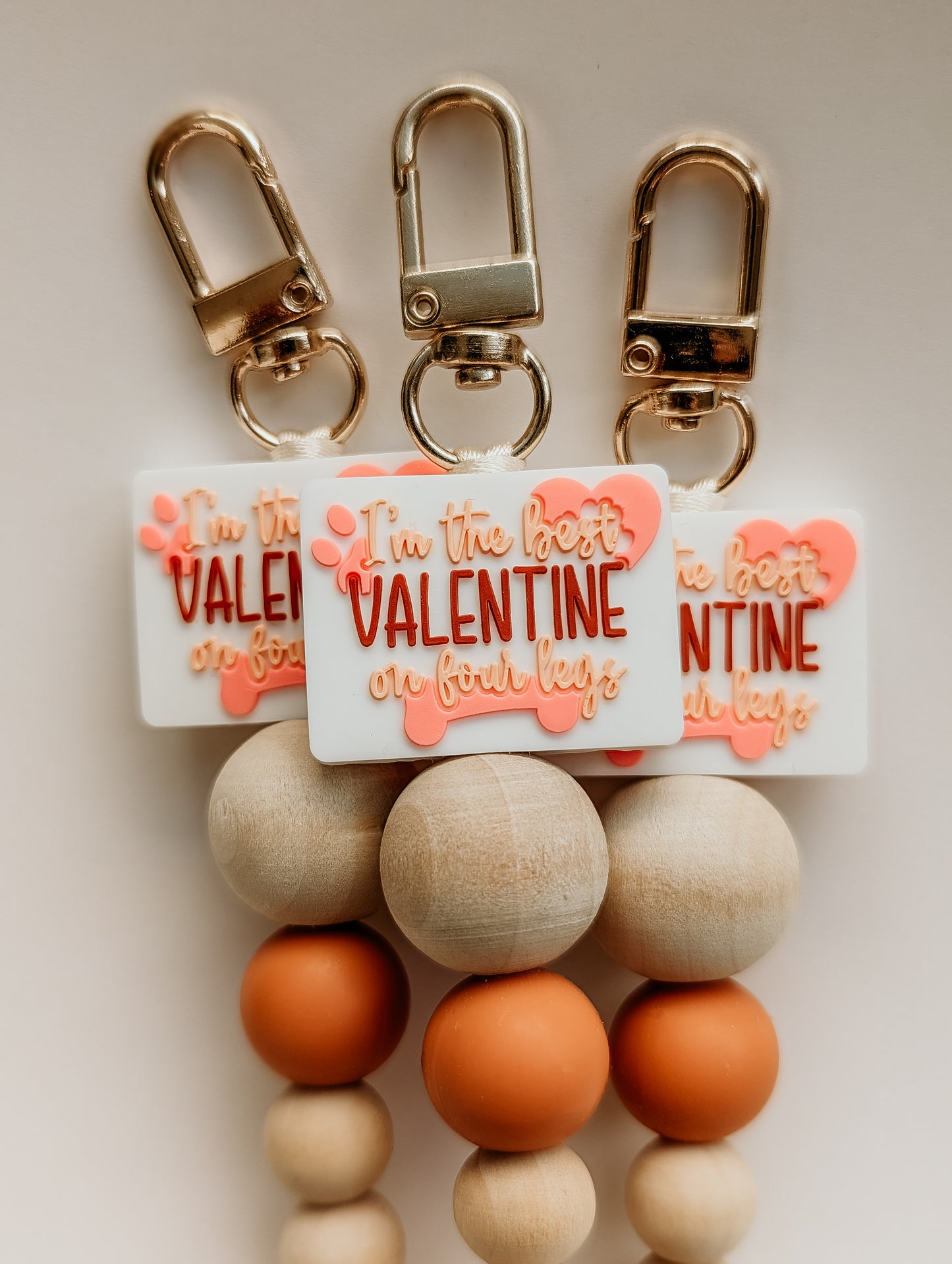 Fur Mama Valentine Keyrings