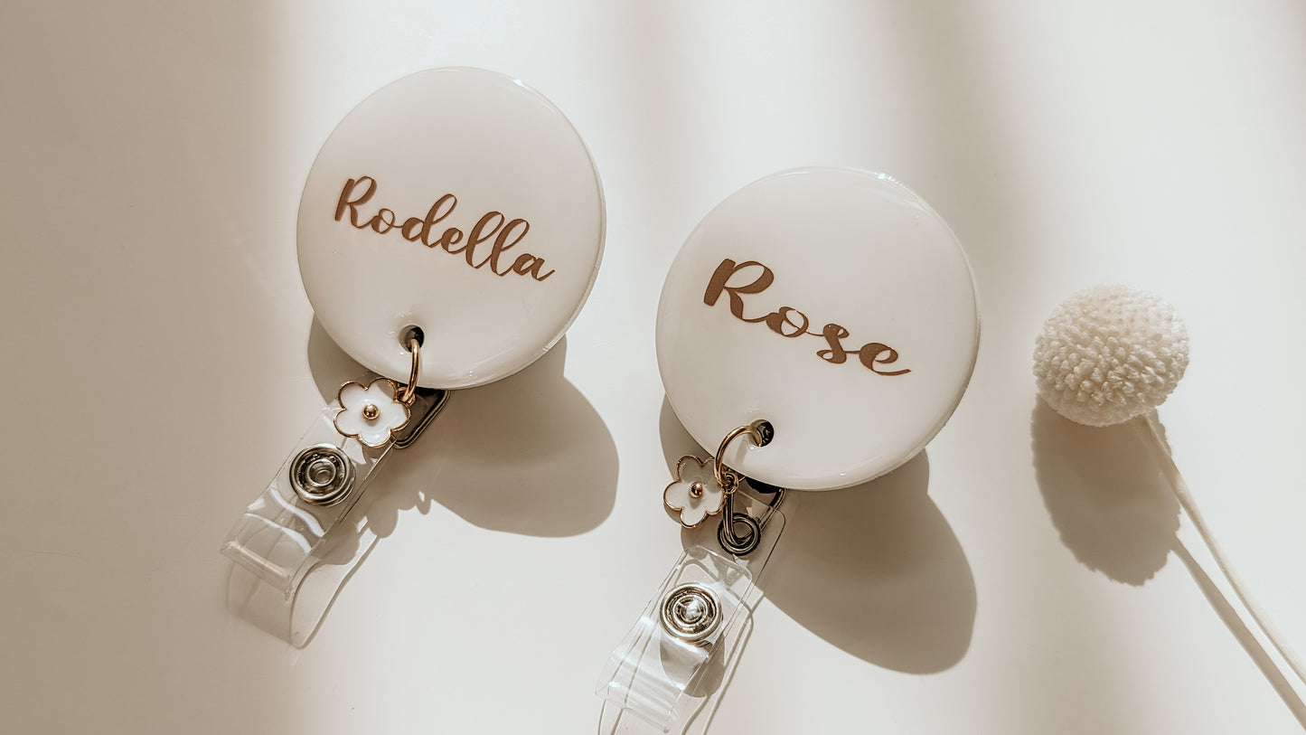 Personalised Retractable Badge Holders