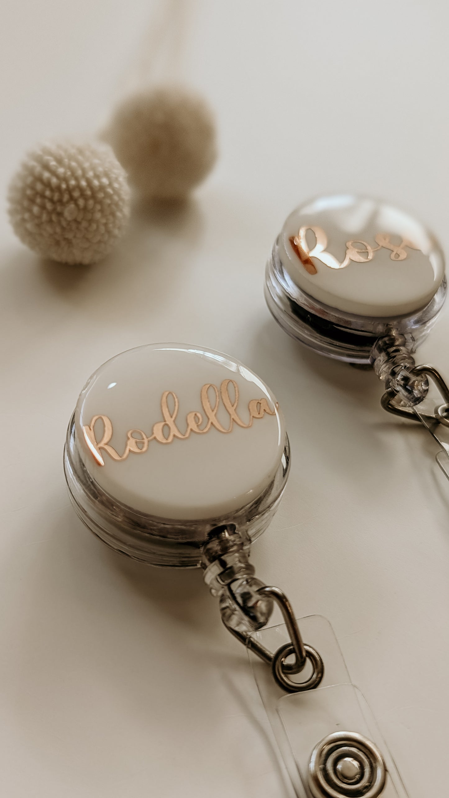 Personalised Retractable Badge Holders